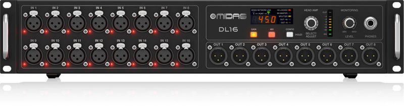 Midas DL16 16-Channel Digital Stage Box