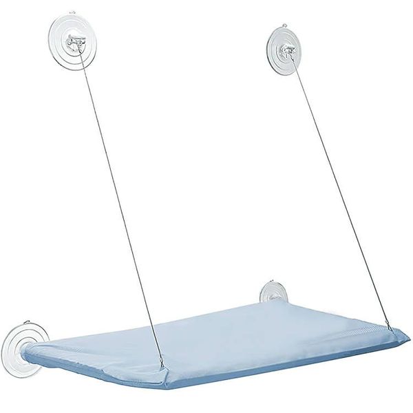 Suction Cup Hanging Cat Hammock, All-Season, Removable and Washable