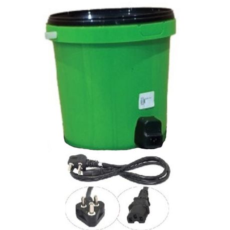 Plastic on sale bucket urn