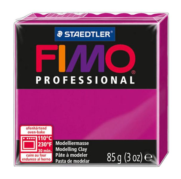 Staedtler Mod. clay Fimo professional true magenta 85g