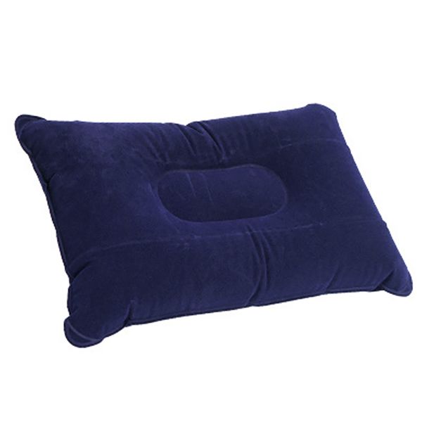 Ultra-Lightweight Outdoor Large Thickened Flocked Inflatable Pillow