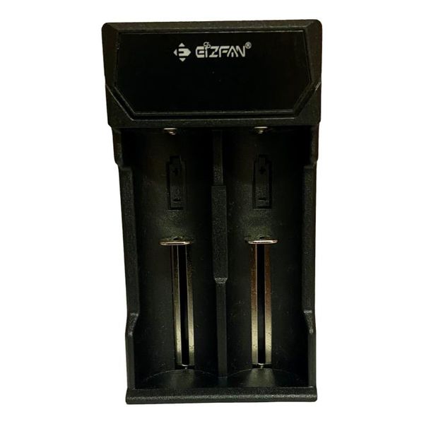 Efan eizfan nc2 2 bay intelligent li-ion 3.7v 21700/20700/18650 usb charger