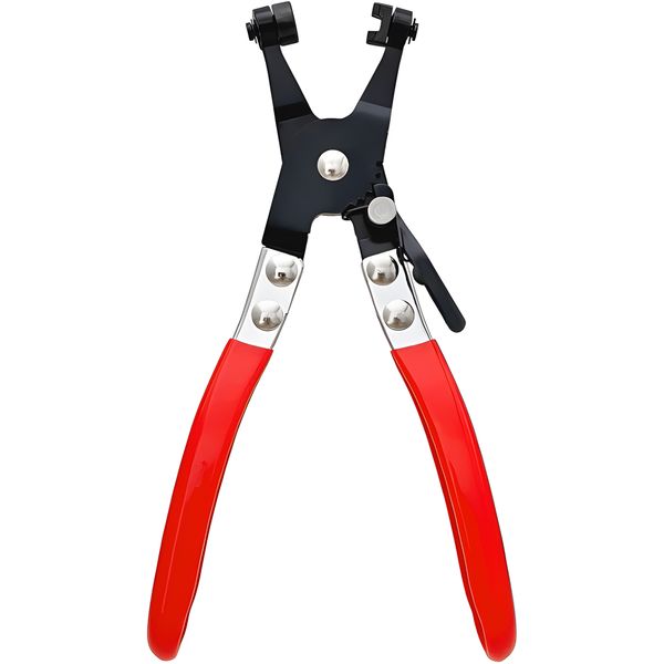 Hose Clamp Plier Car Repair Water Pipe Clamp Plier with Swivel Flat Band