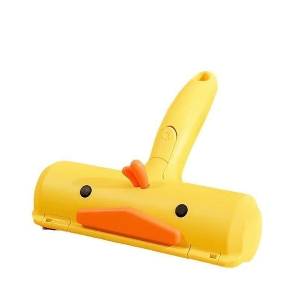 Duck Shaped Pet Hair Remover Roller for Clothes, Bed and Carpet