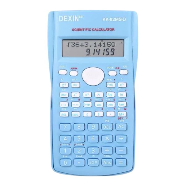 Scientific Calculator KK-82MS-D-Blue&amp;white