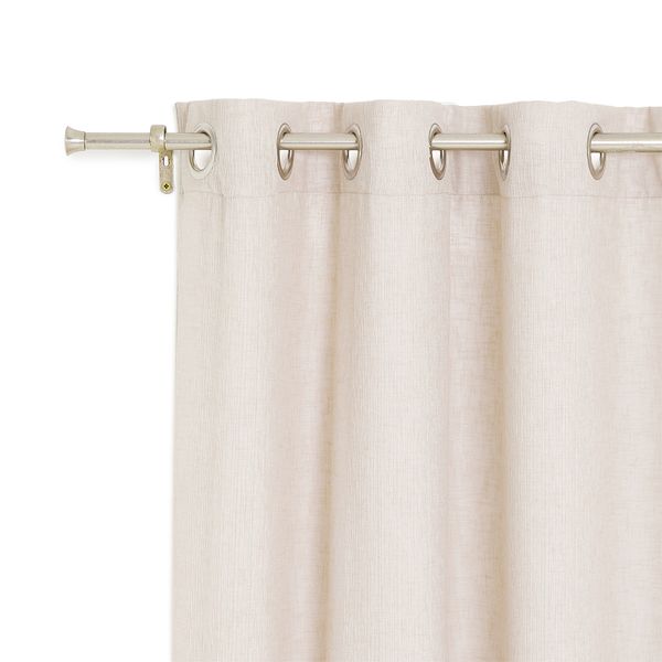 George &amp; Mason - Chenille Stripe Eyelet curtain