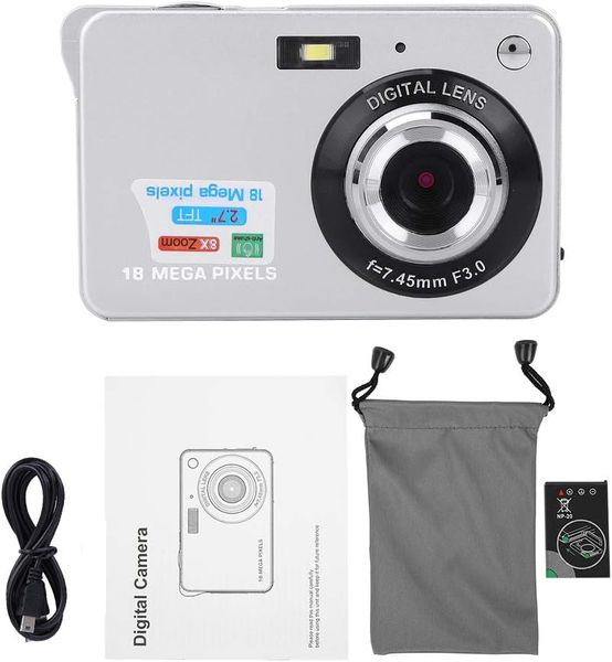 48MP 8X Zoom Anti Shake Compart Digital Camera 2.7 Inch LCD Screen