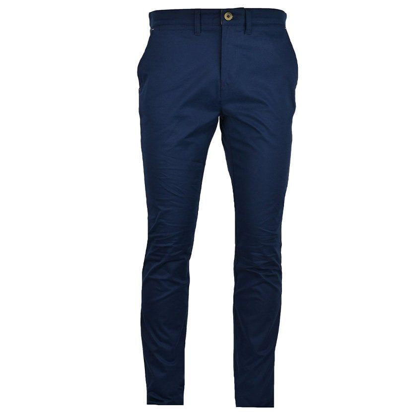 POLO - Mens Navy Chino - Dropped Waist - Relaxed Leg - Contemporary Fit ...