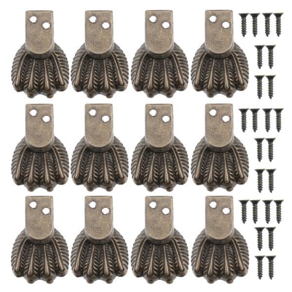 Home Decor Retro Animal Foot Furniture Leg Protector Set of 12 (4cm)