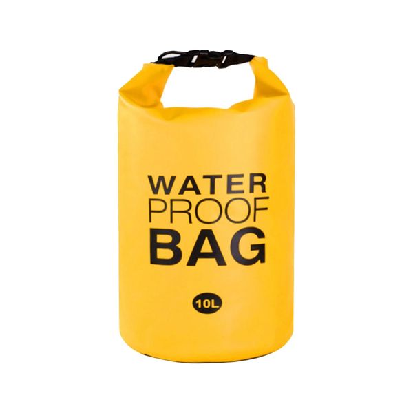 Waterproof Drybag Backpack - Outdoor - Yellow 10L