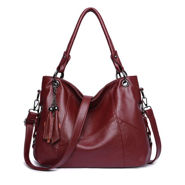 Women's Versatile Single-shoulder Crossbody Soft Leather Bag