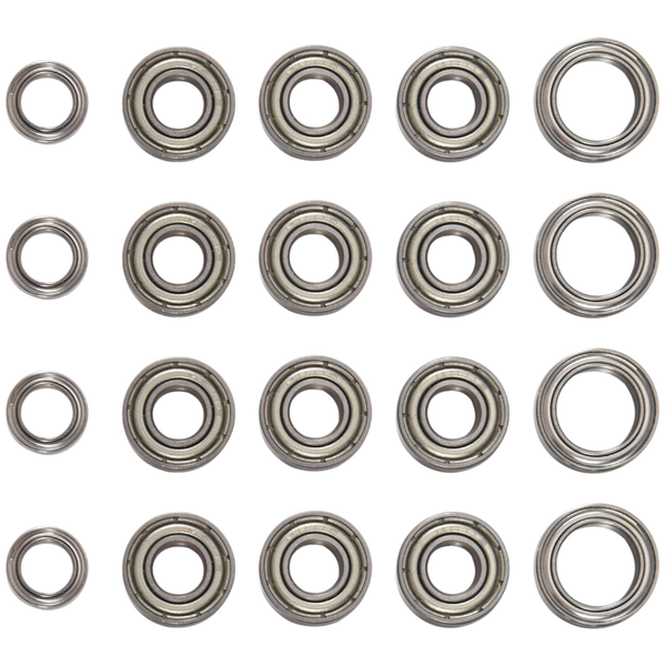 20Pcs Ball Bearing Kit For Tamiya Tt01 Tt-01 Tt01D Tt01E 1/10 Rc Car