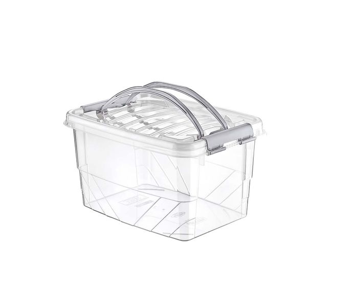 Handy Box With Clips &amp; Handle 7L