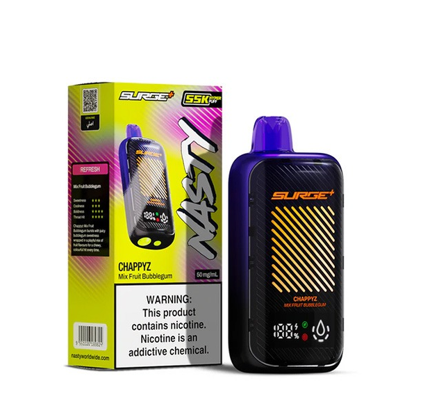 Nasty Bar Surge 55k Disposable Vape - Mix Fruit Bubblegum