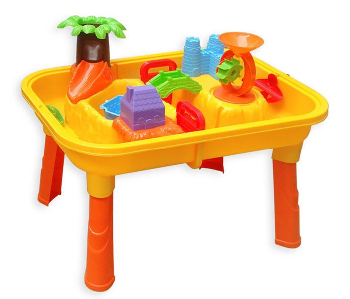 ZYS - Sand &amp; Water Play Activity Table / Desk - Includes 32 Accessories