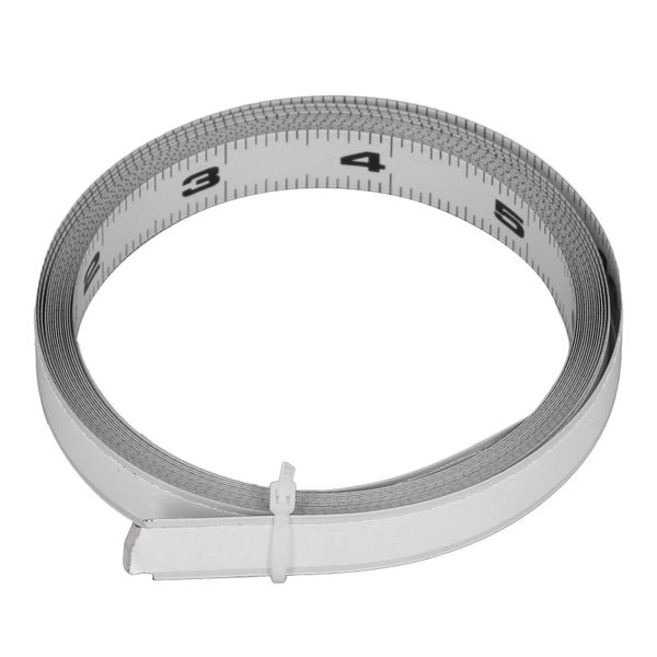 Double Scale Adhesive Tape Measure 12ft for Workbench &amp; Table Saw