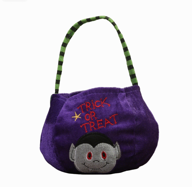 Halloween Decor Vampire Design Kids Portable Trick-or-Treat Bag