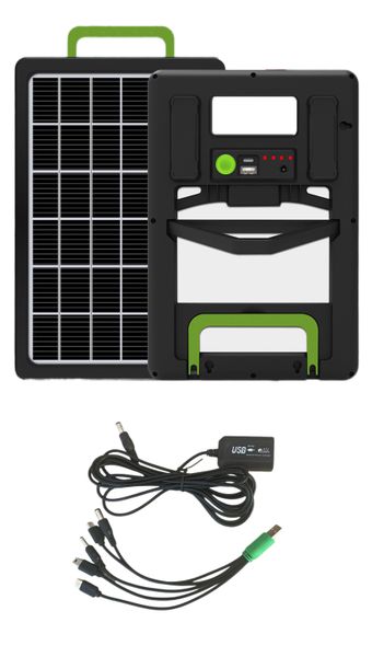 Camping Portable Emergency Solar Charging Panel With Battery Energy Storage