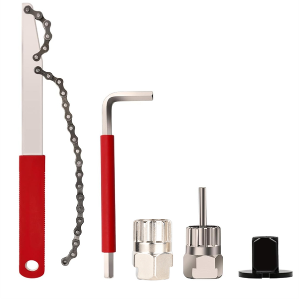 Bike Cassette Removal Tool, 5Pcs Bike Chain Tool Kit