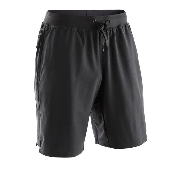 Domyos Men's Cardio Training Fitness Shorts 500 - Black