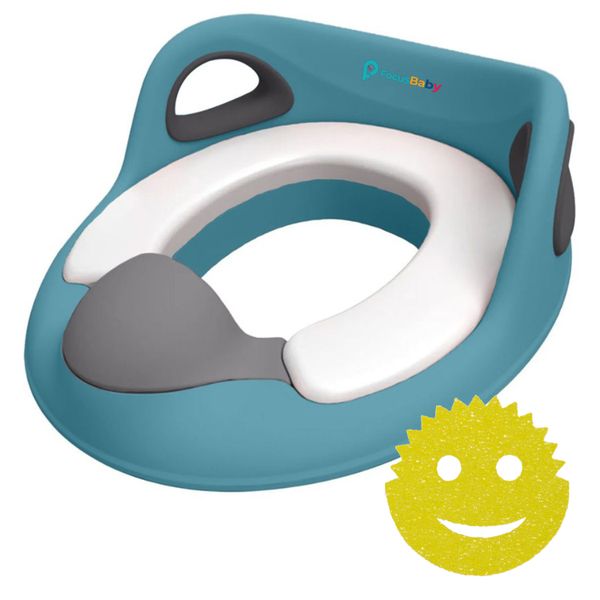 FocusBaby Potty Training Toilet Seat for Kids &amp; Toddlers - Soft &amp; Sturdy