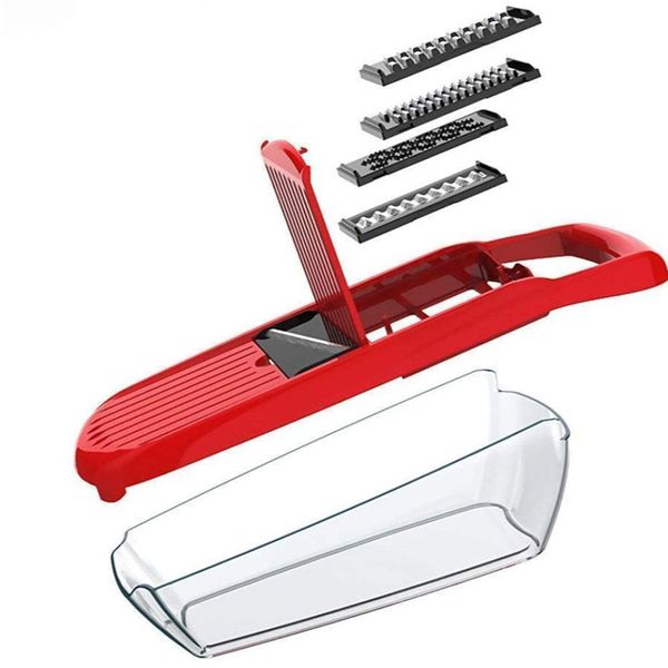 6 in 1 mandoline fruit and vegetable slicer