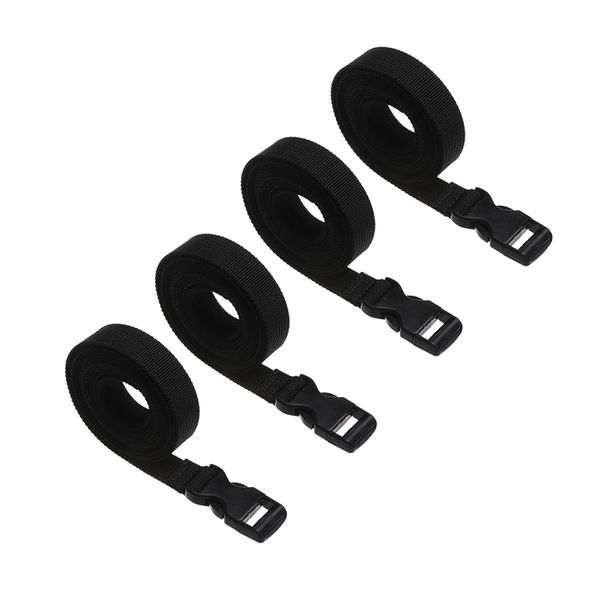 4 Multifunctional Portable Buckle-Type Travel Luggage Nylon Binding Straps