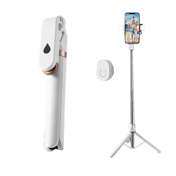 XT-06 - Selfie Stick Tripod with Twin LED
