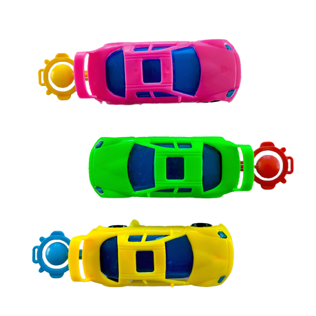 Party Classroom Kids Prizes 20 Colourful Toy Cars with Boost