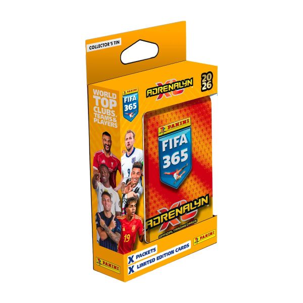 FIFA 365 2026 Soccer Trading Cards Pocket Tin