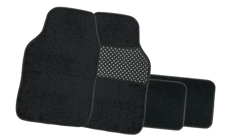 ACA - Carpet Mat Set with PVC Backing - 4 Piece