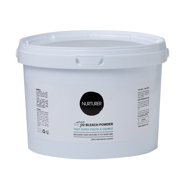 Nurturer - O2 Bleach Powder - 5KG Tub