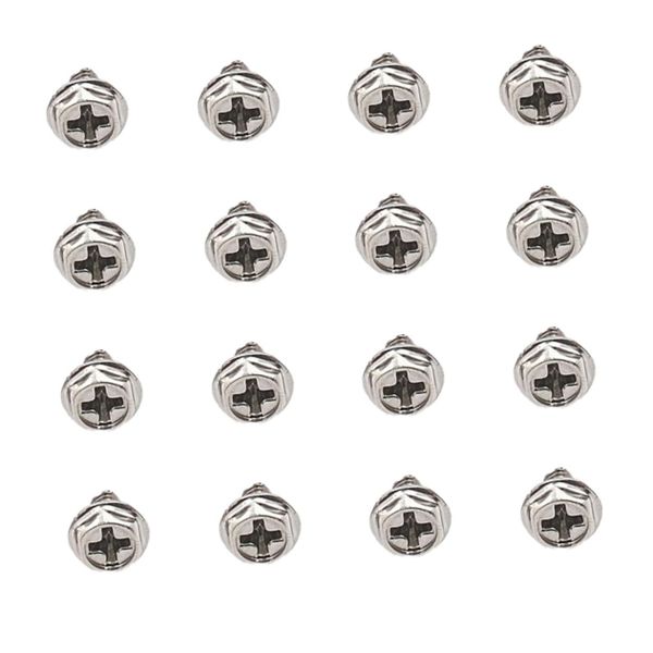 Silver Round Head PCI Slot Screws for Computer Case and Power Supply Maint