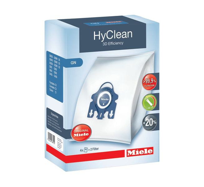 Miele - GN HyClean 3D Vacuum Cleaner Filter Bag - (4 Pack)