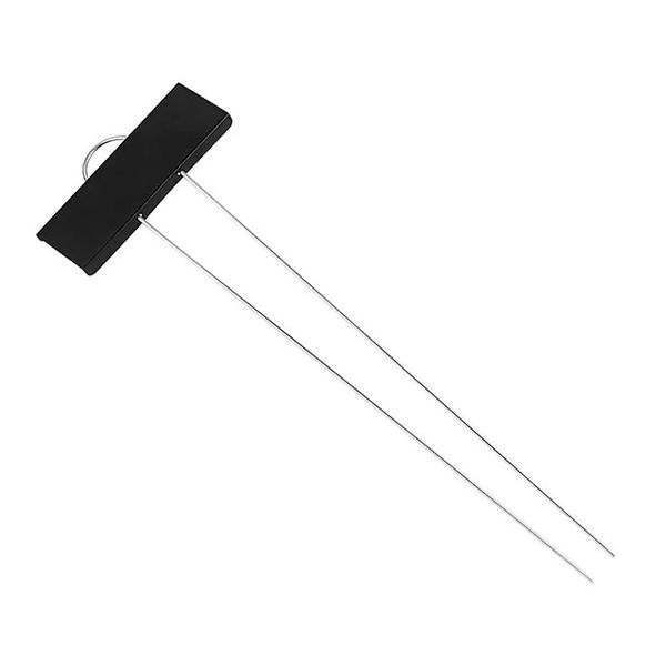 10Pcs Black Metal Plant Labels 27X9Cm image