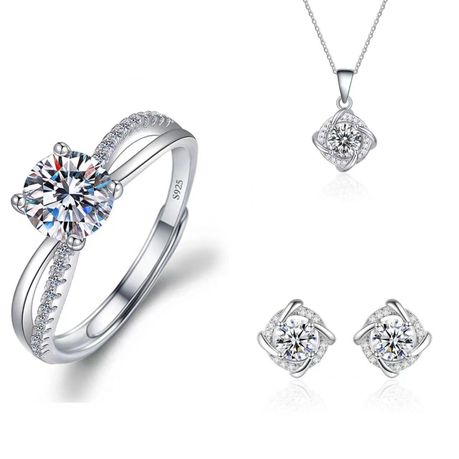 Jewellery Set for Women Sterling Rings Dream Windmill Rings Etc 3 Set Image