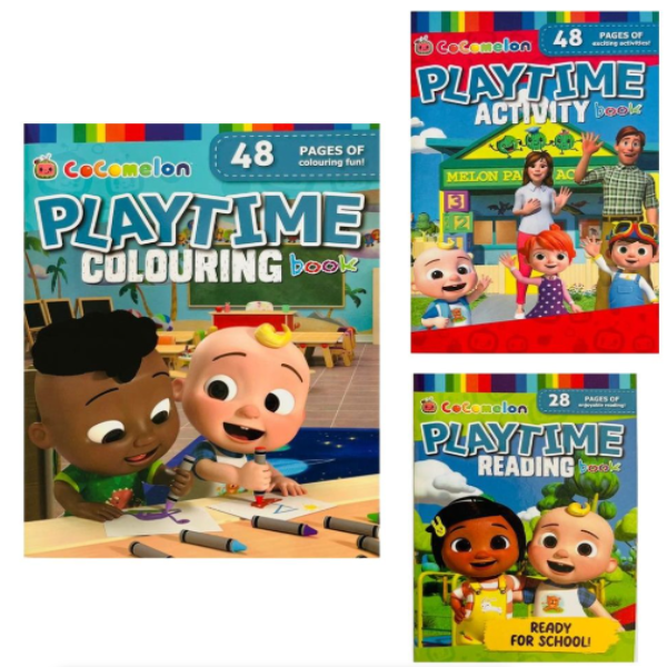 Cocomelon Activity Book Set