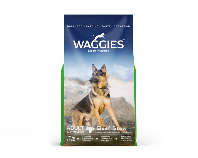 Waggies Adult Beef Stew 1.75Kg