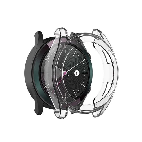 TPU Protective Case Compatible with 46mm Huawei GT / GT2 - Clear