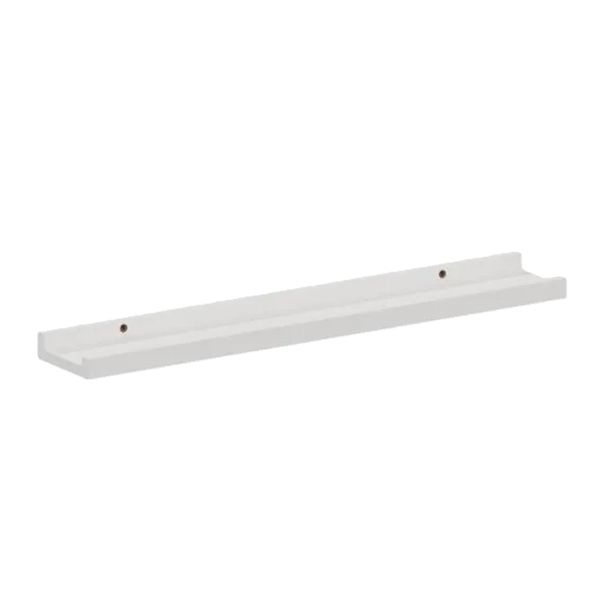White Picture Ledge, MDF, 60cm x 10 cm