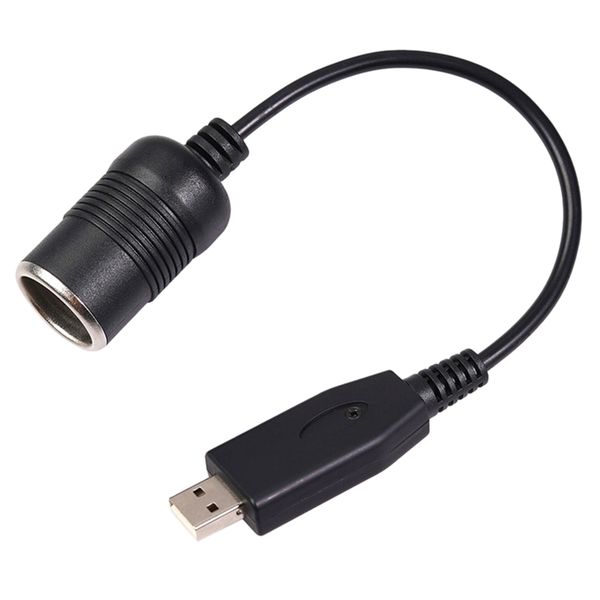 Wired Controller Converter Adapter USB Port to 12V Car Lighter Socket