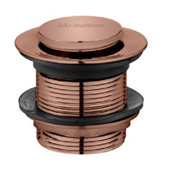 Rose Gold Pop Up Bath Waste - 40mm