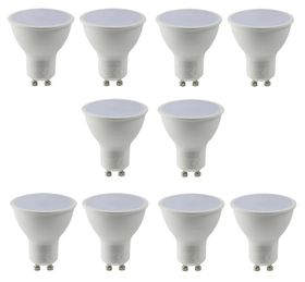 Led Gu10 4w Globe - 10 Pack Cool Daylight 