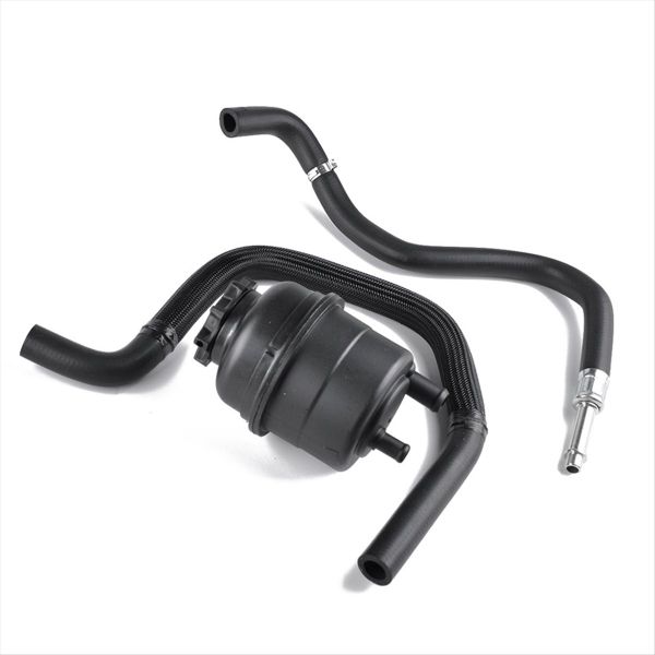 32411093031 Power Steering Reservoir &amp; Hose Kit Compatible with Bmw