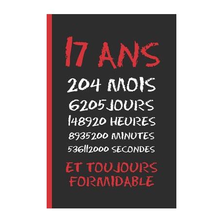 17 Ans Et Toujours Formidable Cahier 6 X 9 1 Pages Cadeau D Anniversaire Original Et Amusant Journal Cahier De Notes Ou Agenda Joyeux Anniv Buy Online In South Africa Takealot Com