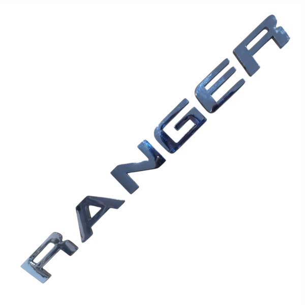 Silver Lettering Badge Suitable for Ford Ranger Door/Tailgate