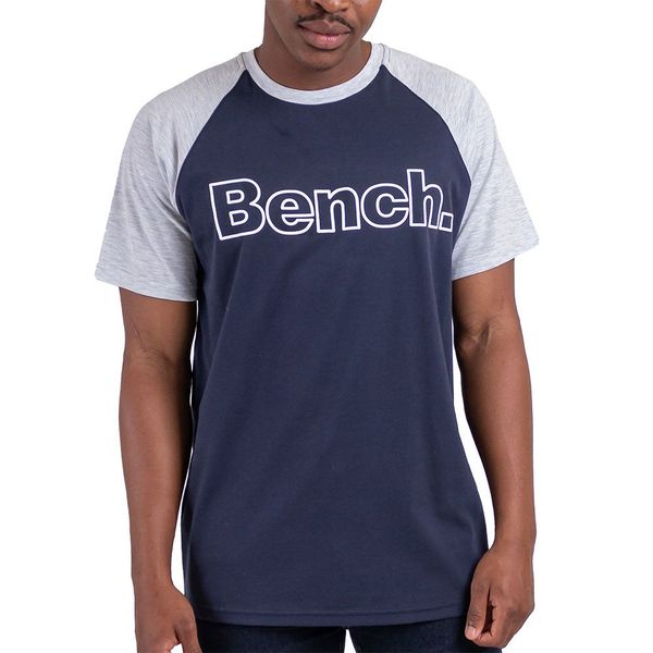 Bench-Mens-Rockwell Ss T-Shirt-Navy