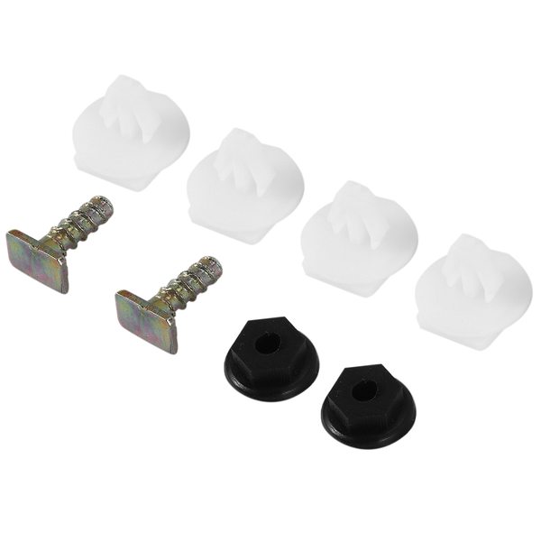 8 Pieces Front Wheel Arch Plastic Metal Screw Nut Set For Corsa C