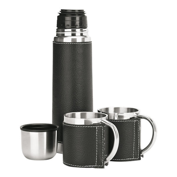 500ml Steel Flask and Mug Set