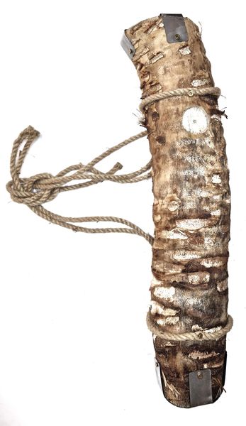 Elaine's Birding Wild Bird Sisal Nesting Log with Protective End Caps